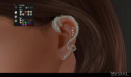 .: Earrings Dragon :.