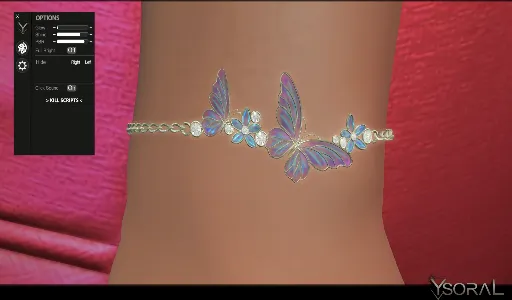 .: Bracelet Butterfly X :.