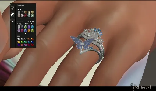 .: Wedding Ring Butterfly X :.