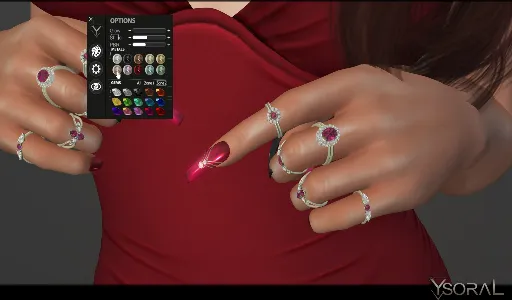 .: Set Rings Bella :.