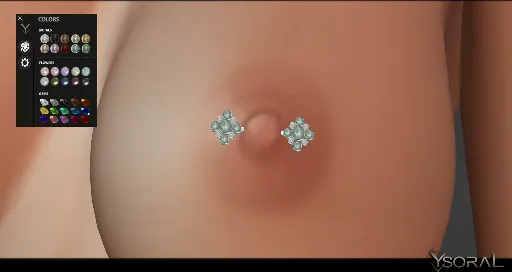 .: Nipple Piercing Ariane :.